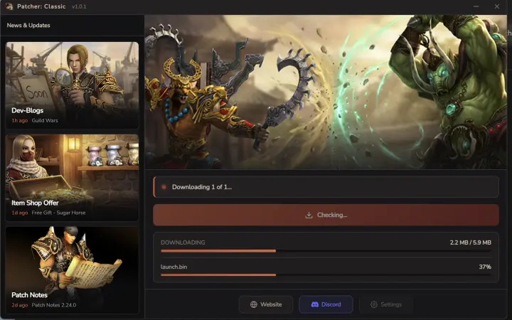 Launcher/Autopatcher