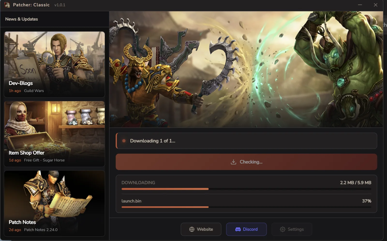 Launcher/Autopatcher media 1